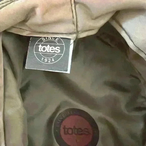 Totes Army Green rain hat. Large - Picture 6 of 7